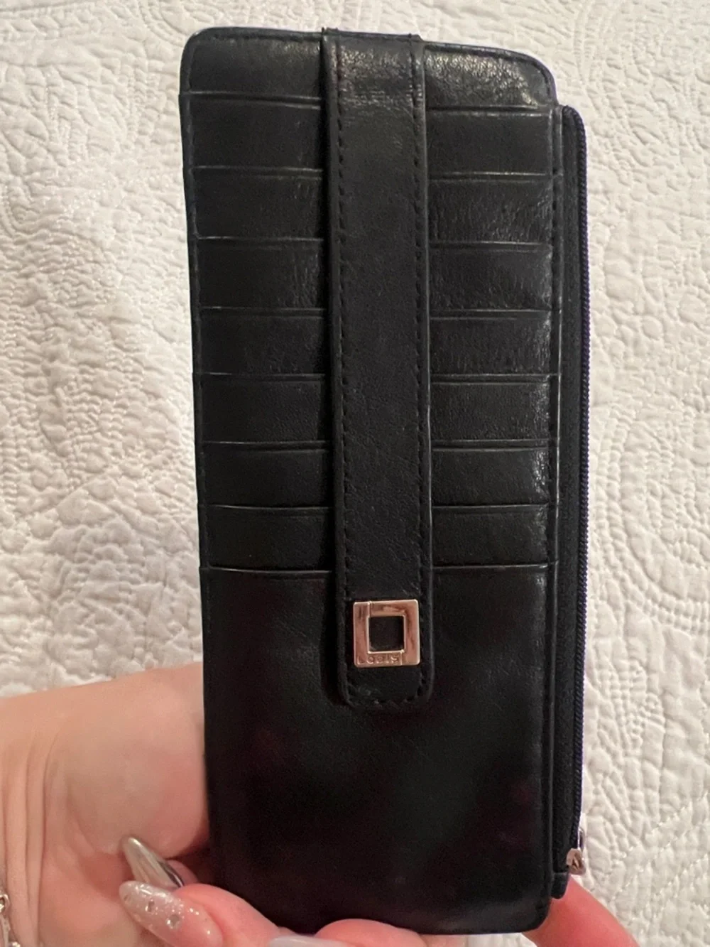 Leather card wallet, Lodis Card Stacker